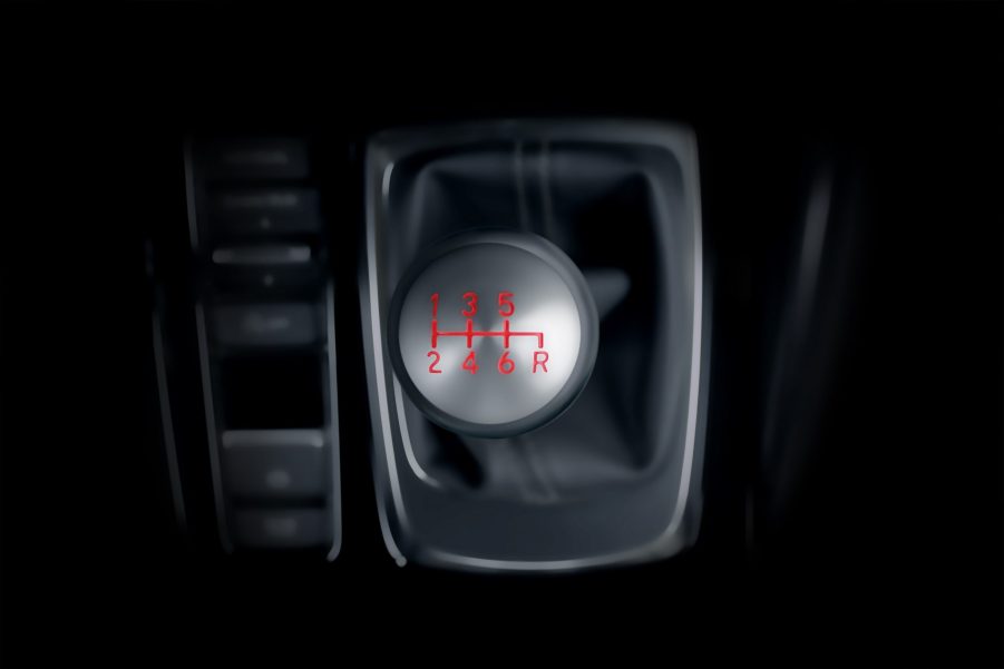 The manual transmission in the new Acura Integra