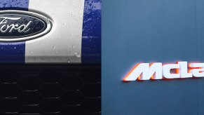 Ford and McLaren logo