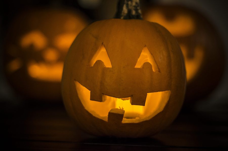 a photo of a jack o lantern means it's time to protect your car from Halloween pranks