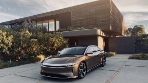 The Lucid Air was compared to the Tesla Model S and Mercedes-Benz EQS by Edmunds