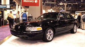 Mercury Marauder on display