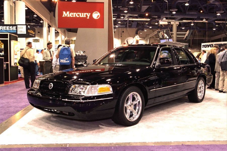 Mercury Marauder on display