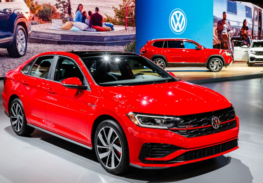 2021 Volkswagen Jetta on display in Chicago