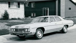 1973 Chevrolet Impala parked outside