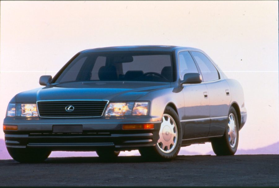 1995 Lexus LS400 parked outside