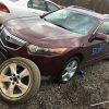 2012 Acura TSX Wagon with full-sized spare tire