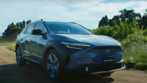 This Subaru EV is the 2023 Subaru Solterra. It will be larger than the Outback and Forester. | Subaru