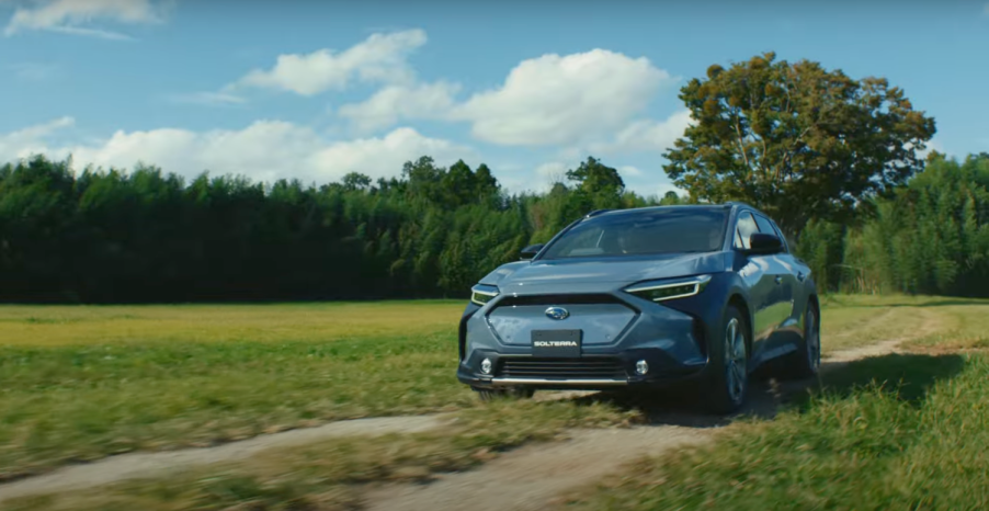 This is the solar-powered 2023 Subaru Solterra EV | Subaru Youtube Channel