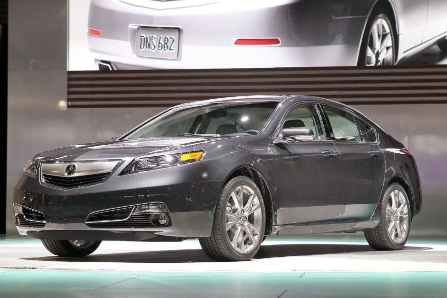 Acura TL on display in Chicago