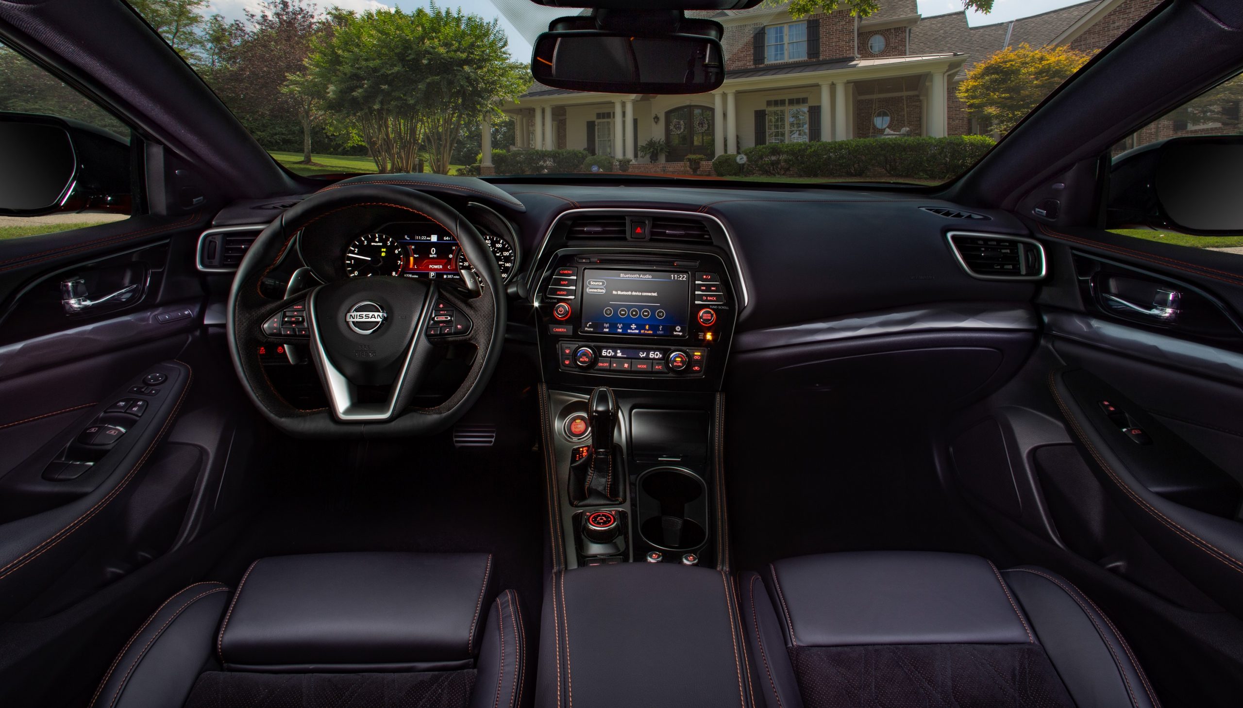 The interior of the new Maxima