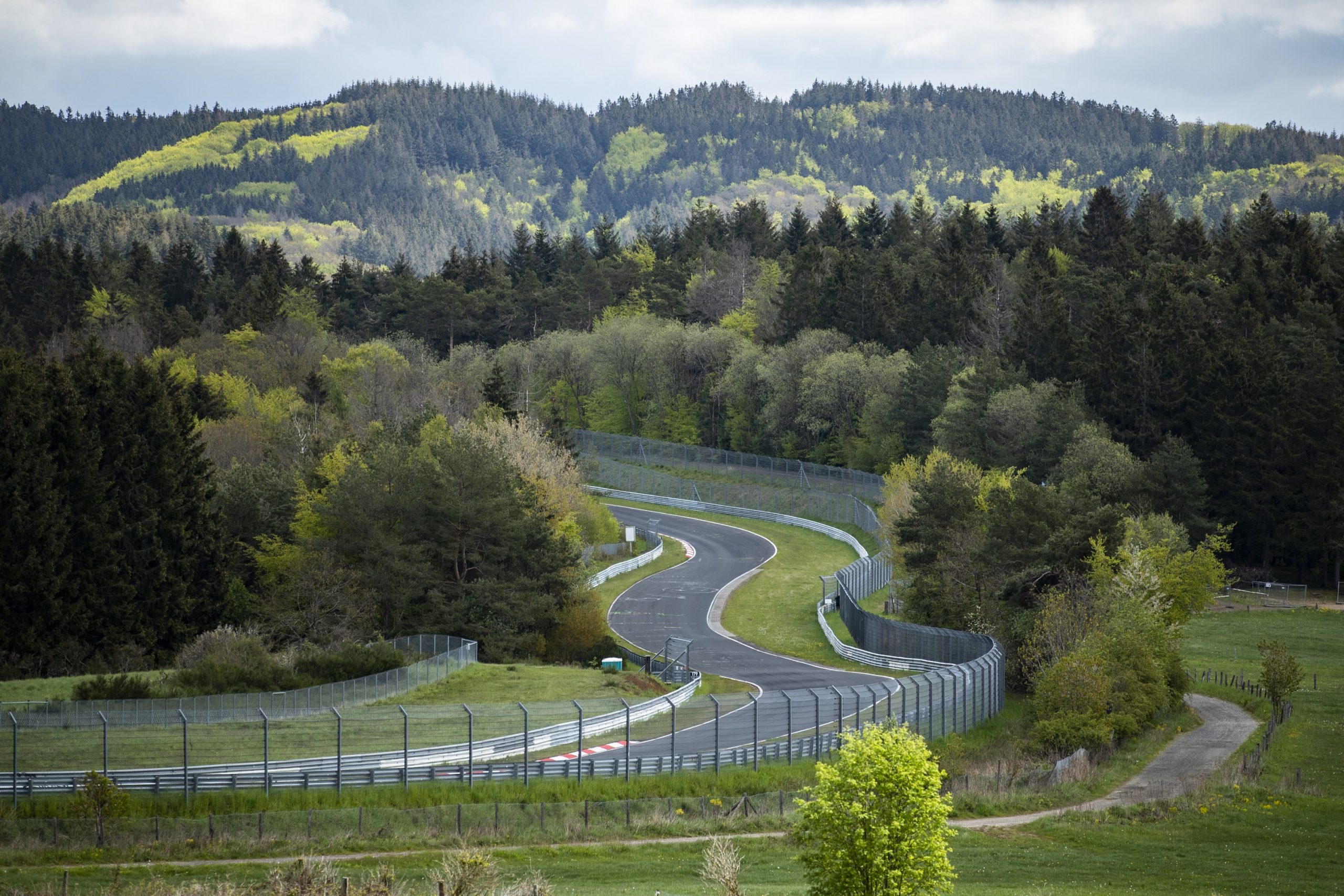 The Nurburgring Nordschleife in Nurburg, Germany