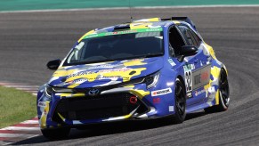 Toyota Corolla hatchback hydrogen race car