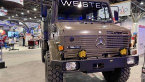 This Mercedes-Benz Unimog Belonged to Arnold Schwarzenegger at SEMA 2021