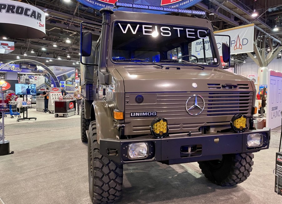 This Mercedes-Benz Unimog Belonged to Arnold Schwarzenegger at SEMA 2021