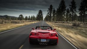 2016 Chevrolet Corvette rear shot