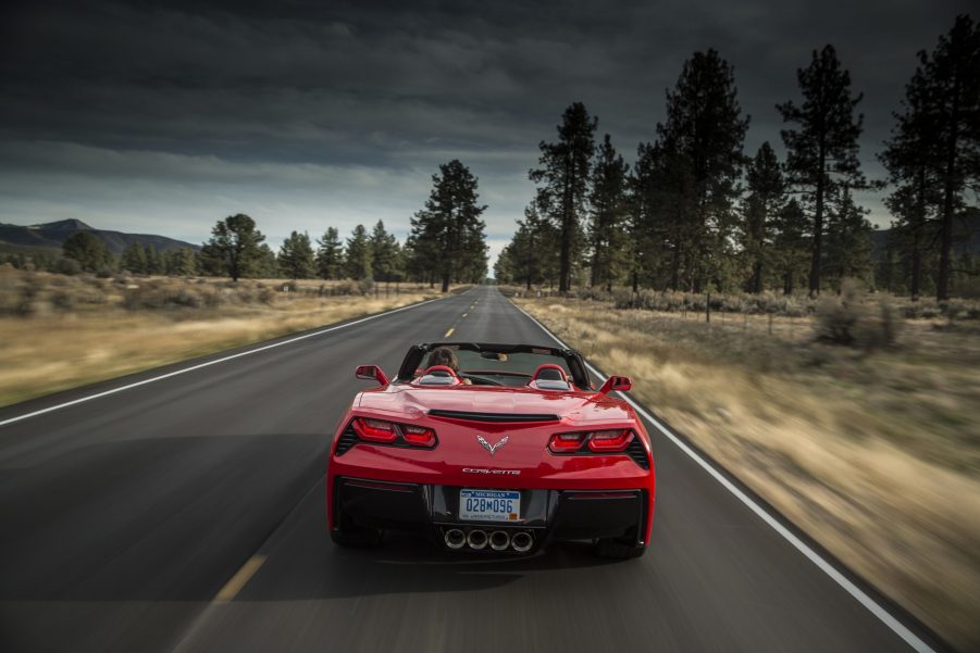 2016 Chevrolet Corvette rear shot