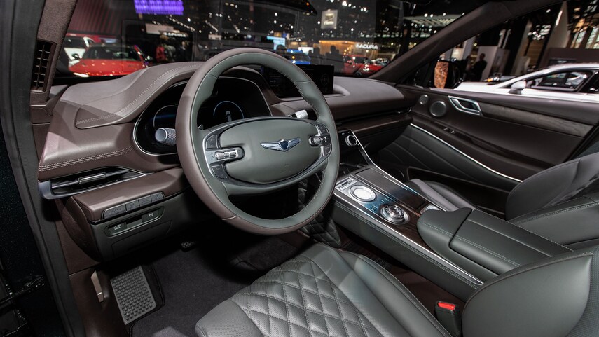 2021 Genesis GV80 interior