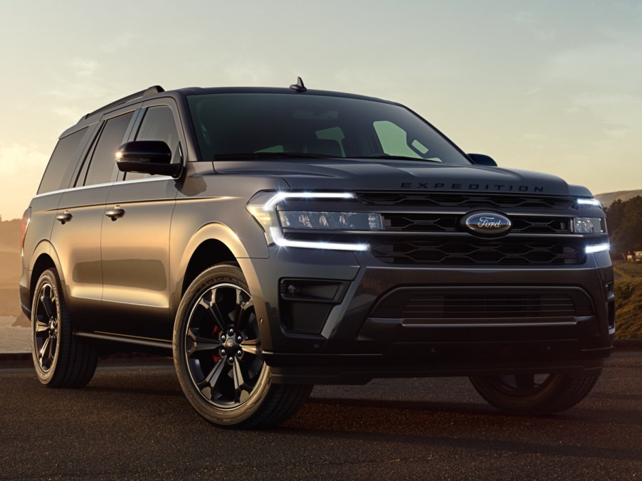 2022 Ford Expedition on the road