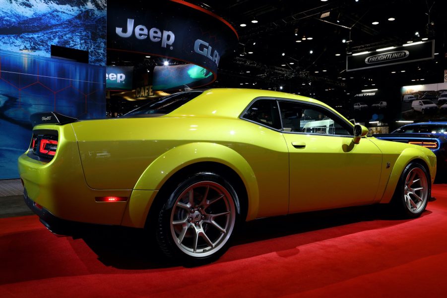 2020 Dodge Challenger SXT on display