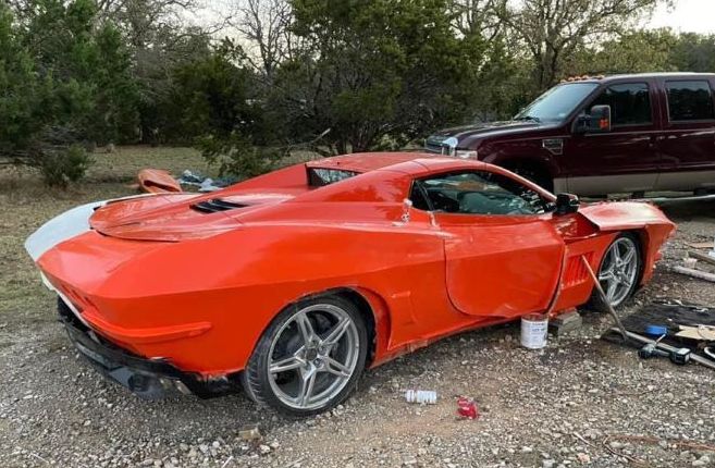 C8 Corvette rebodied 