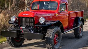 Front of a 1951 Power Wagon