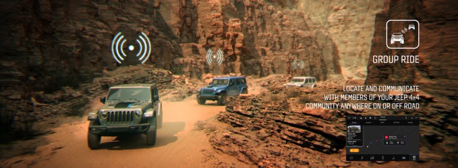 Jeep shows how it could personalize and enhance the Jeep community's off-road experience through connected software technology