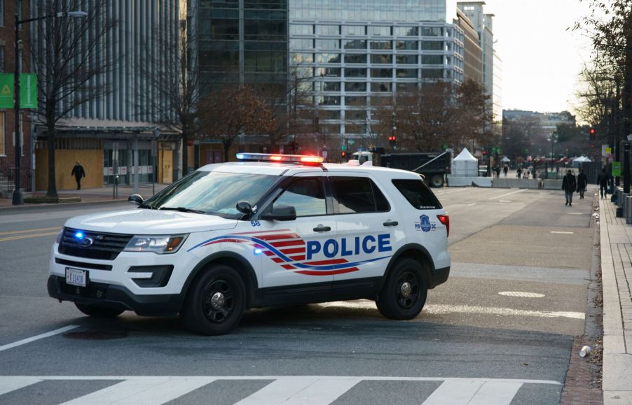 police car in pursuit. There's nothing like watching the instant karma of a bad driver play out right in front of you.