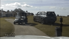 Drunk woman leading police chase on golf course in her Toyota 4Runner