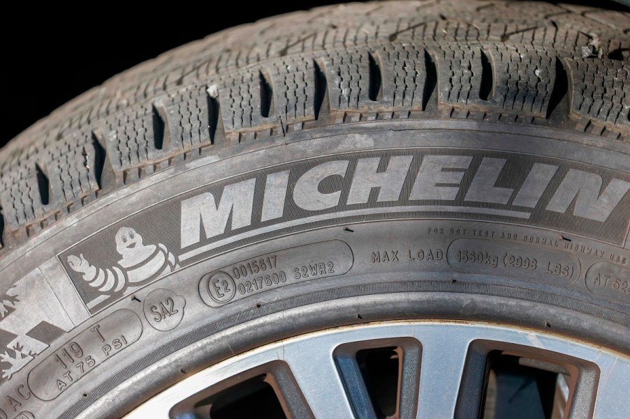 A Michelin tire.