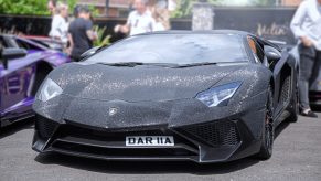 The Lamborghini Aventador SV