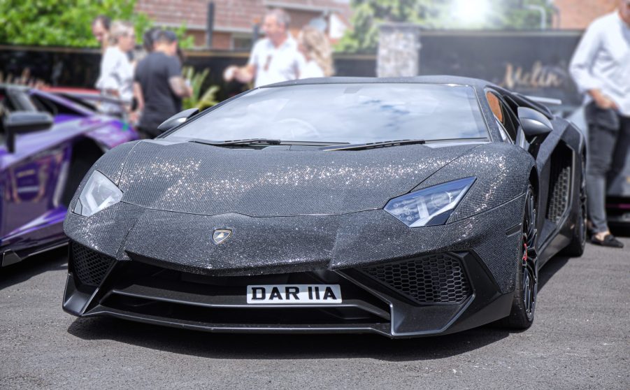 The Lamborghini Aventador SV