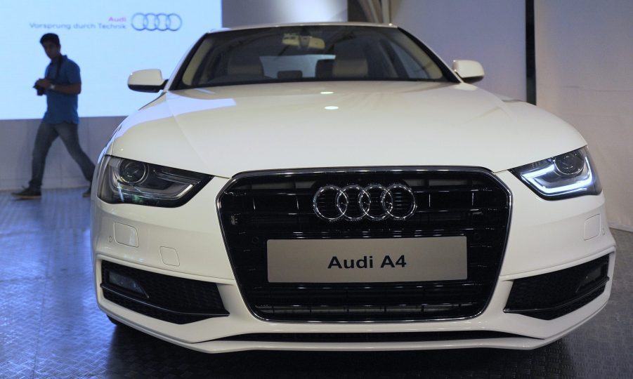 2012 Audi a4 in white. One like this was stolen in brazen car theft that turned into a kidnapping.