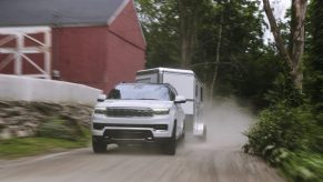 Jeep's Grand Wagoneer shares a full-frame with the Ram 1500