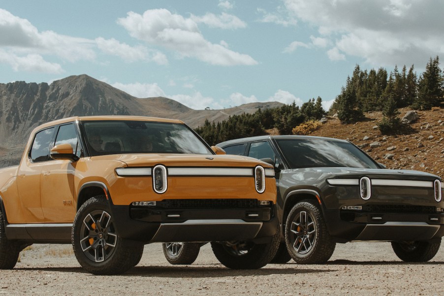 These Rivian electric pickups, along with GMCs and Fords are all-new for 2022