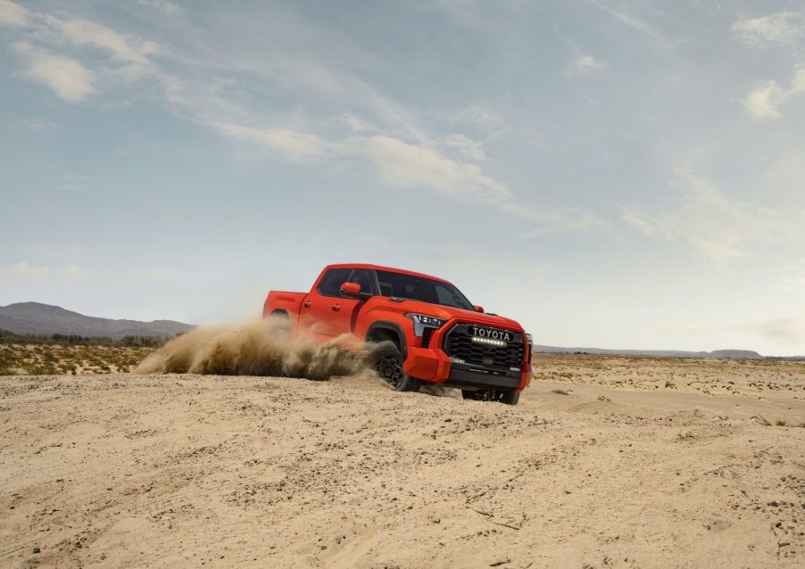 The 2022 Tundra's iFORCE MAX engine makes as much torque as a Ford F150 Raptor