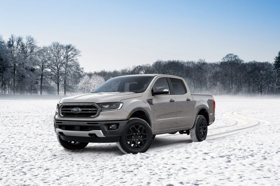 A avalanche colored 2022 Ford Ranger Splash Limited Edition model. What other colors are available?