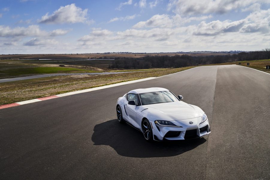 2022 Toyota Supra in white