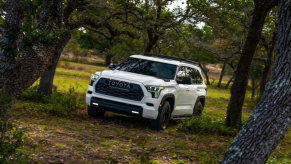 2023 Toyota Sequoia TRD Pro off-roading