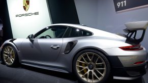 The Porsche 911 GT2 RS with magnesium wheels, one of the most expensive new car options ever, costing $20,000