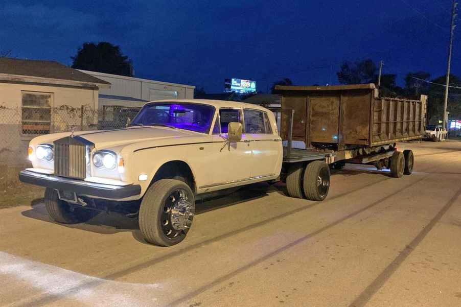 Rolls Royce flatbed