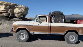 Tim Jackson's vintage Ford F-250 Highboy