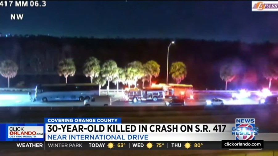 A man was crushed while pushing a Chevy Tahoe in an accident near Disney World this week