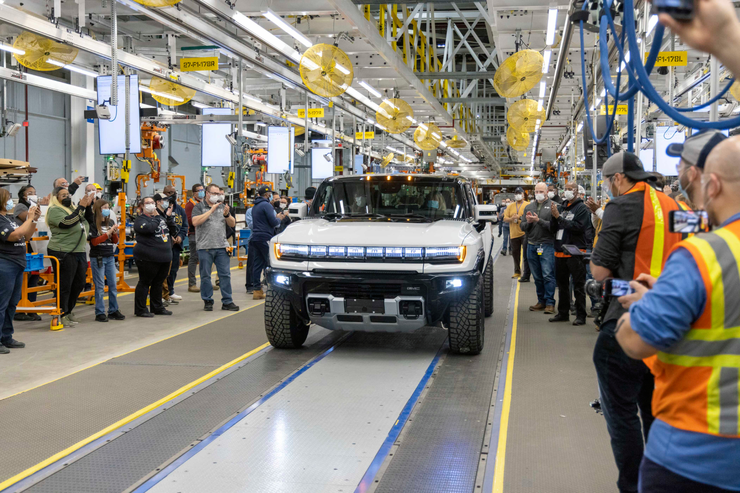 The first 2022 GMC HUMMER EV Pickup