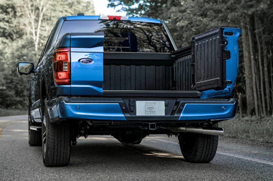 New Ford F-150 tailgate