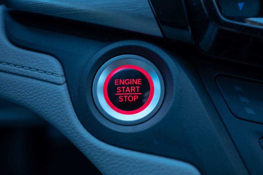 push button engine start