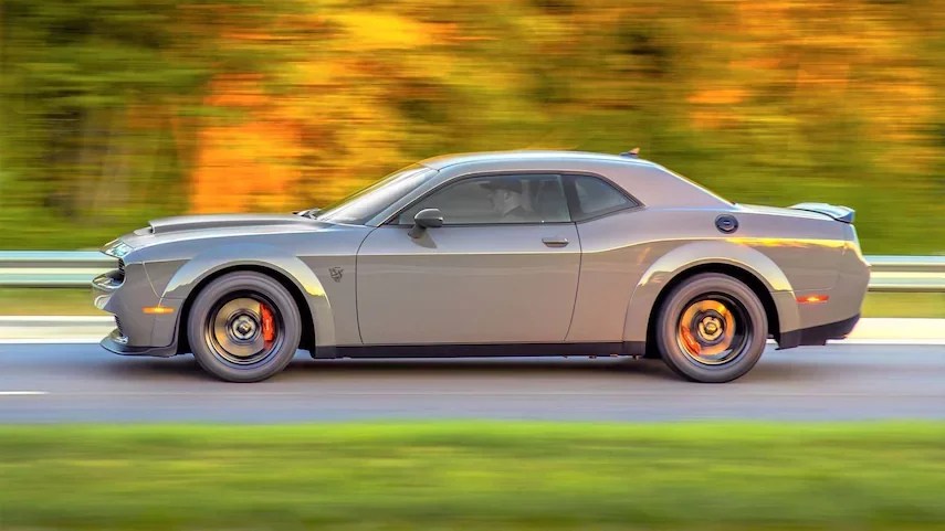 2018 Dodge Demon in Destroyer Gray