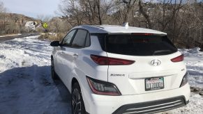 2022 Hyundai Kona Electric rear shot