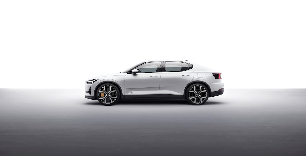 Polestar Super Bowl ad featured the 2022 Polestar 2 electric fastback sedan EV