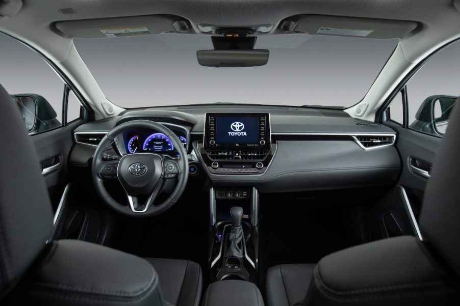 2022 Toyota Corolla Cross cockpit