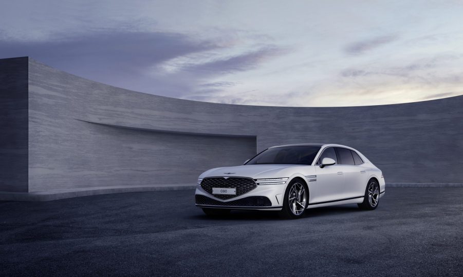 2023 Genesis G90 parked in open lot